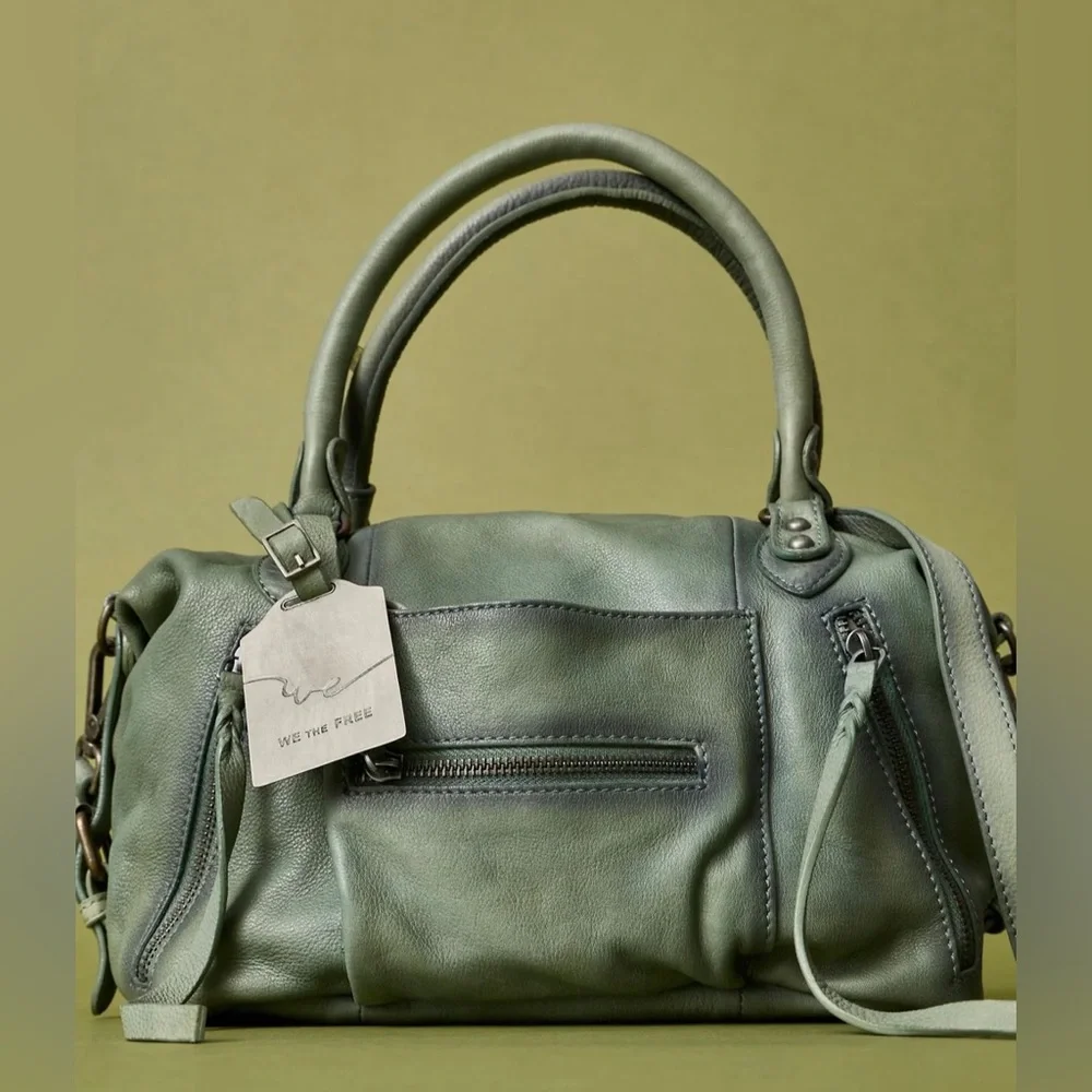 Free People Baby Emerson Secret Sage Tote - Picture 5 of 5